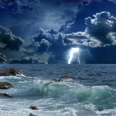 " Stormy Ocean "