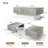 Rectangle Coffee Table with Sliding Table Top, Modern Coffee Tables for Living Room