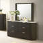 Commode 6 tiroirs avec miroir Willa