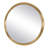 Kacey Modern Brass Round Mirror