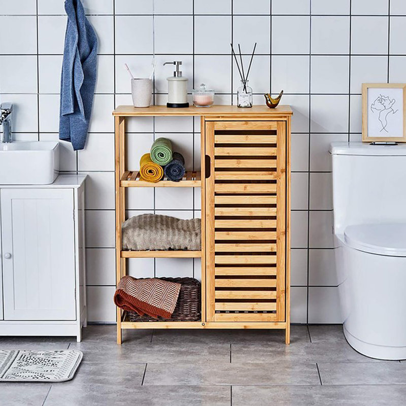 Crumrine Bamboo Bolt Bathroom Cabinet