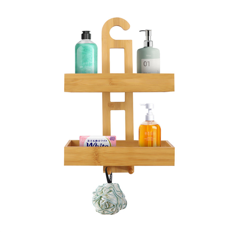 Leller Hanging Bamboo Shower Caddy