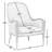 Villa Cherie 31'' Wide Armchair-1113124681