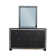 Ensemble de miroir de commode Belisa