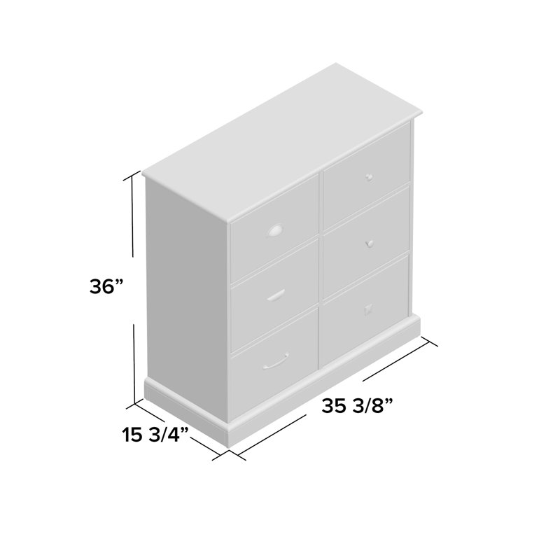 Alizeh 90cm W Chest of Drawers