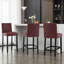 Tabouret de bar rembourré avec structure en bois massif-119089530-122430099-119603247
