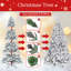 Arbre de Noël Groce 5 pi avec pommes de pin et base en métal Groce