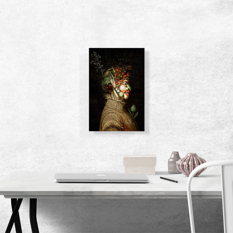 «Summer 1572» par Giuseppe Arcimboldo, impression sur toile tendue, H 18 po x l 12 po x P 0,75 po