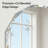 Beveled Frameless Round  Wall Mirror Bathroom Vanity Mirror-2008049257