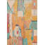 Tapis tissé à motif orange moderne Modern-339104854