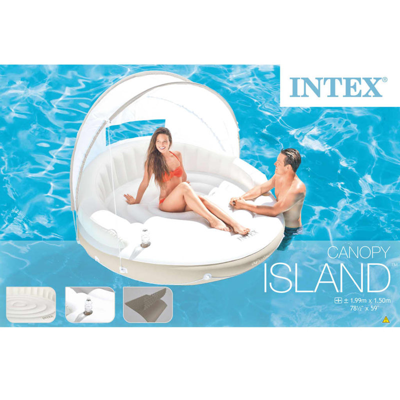 Intex Canopy Island Floating Lounge