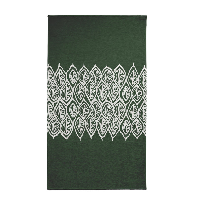 Safari Chenille Geometric Indoor Rug, Rectangle 3' x 5'
