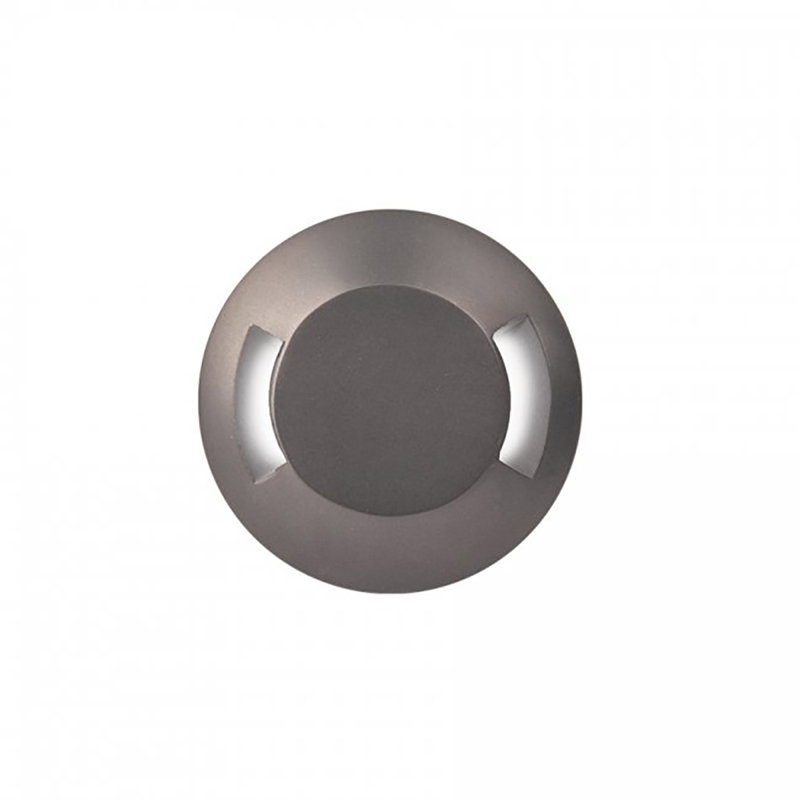 Transformateur magnétique à indicateur bi-directionnel del 4w, Bronze ; acier inoxydable