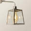 Deeric Glass Semi Flush Mount