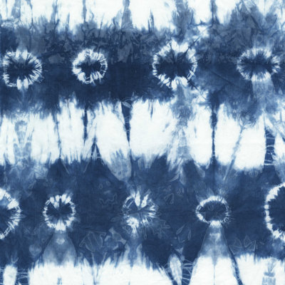 " Indigo Tiles VI " by Chariklia Zarris Painting Print