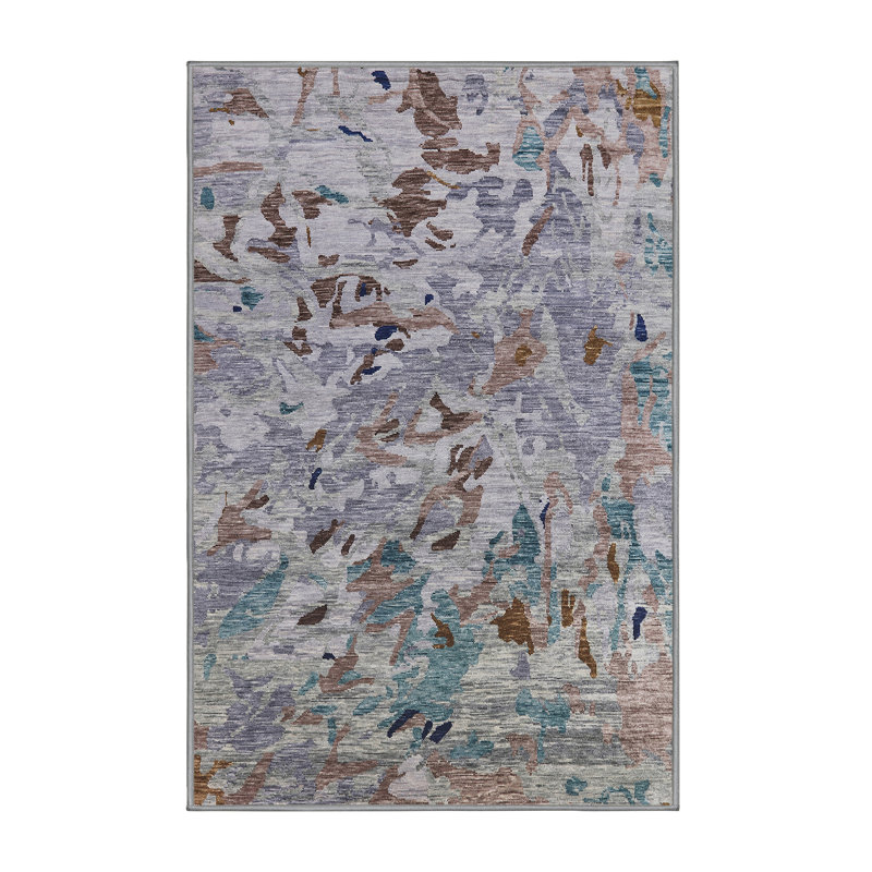 Ajavian Moroccan Indoor Rug, Rectangle 6' x 9'