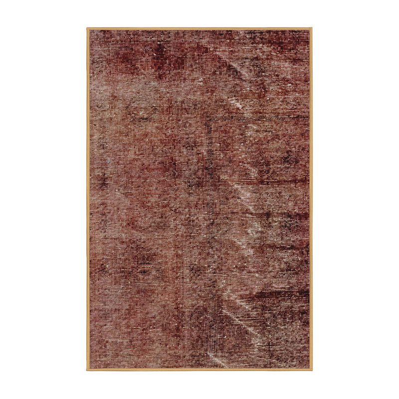 Tapis abstrait abstrait moderne, Rectangle 3 pi x 5 pi