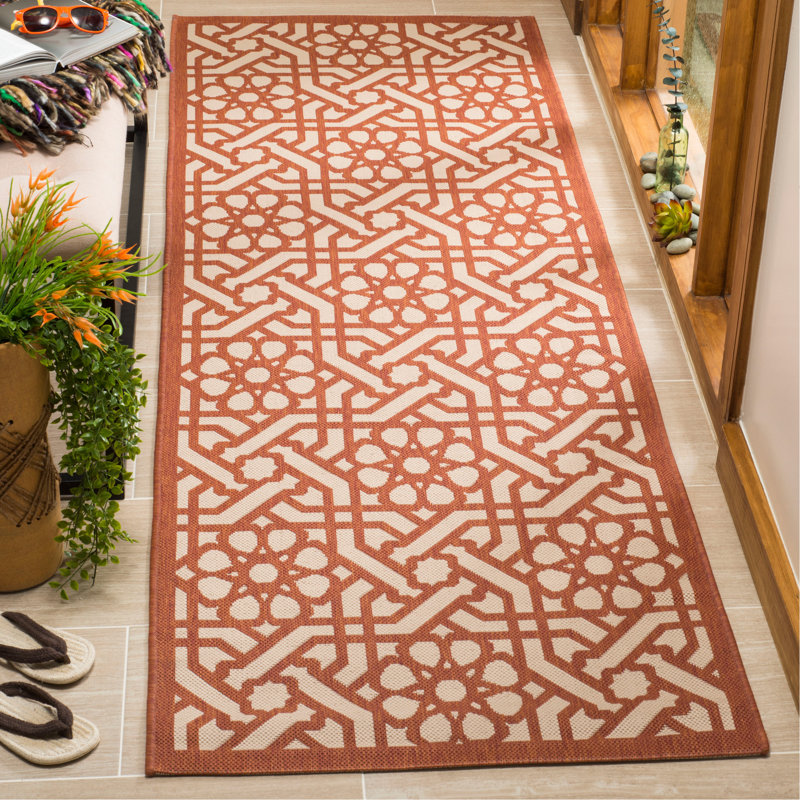 Triumph Martha Stewart Performance Geometric Rug, Runner 2'7" x 8'2"