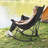 Padded Folding Rocker Chair Camping Chair