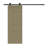 Metropolitan Panelled Dignity Blue Stained Composite MDF Barn Door Slab With Hardware Kit-60193081-60193080-60193079