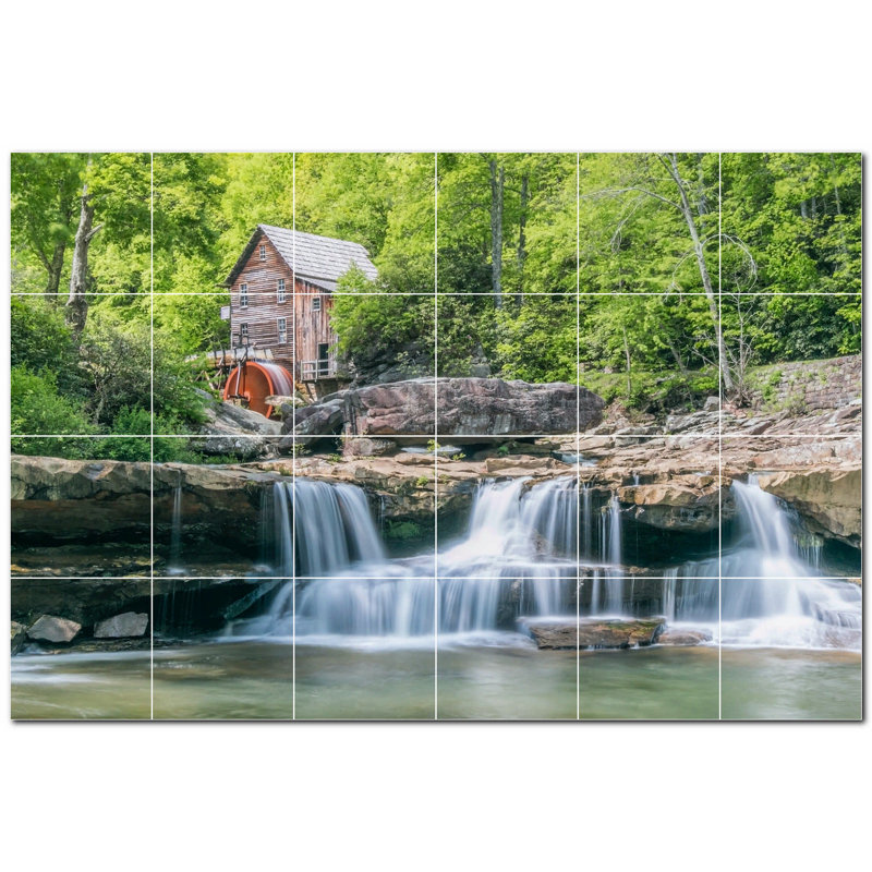 Chutes d'eau photo 8 x 8