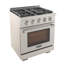 30 in. 4.2 cu. ft. Natural Gas Range and Convection Oven in Light Blue with True Simmer Burners-1953421734-2039886780