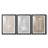 Botany Beauty I - Matted and Framed Under Acrylic Glass, Set of 3, Large Living Room Wall Art-69982167-69982165