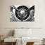 Impression sur toile d'hélice d'avion-482348457