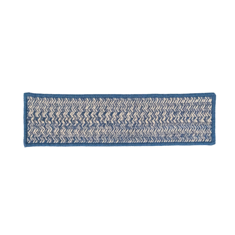 Tapis d'escalier Hayley, Bleu