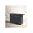 Steel Propane/Natural Gas Outdoor Fire Pit Table with Lid-129682306