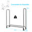 Bubalo 123cm W Metal Log Rack
