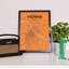 Vienna City Map - No Frame Print-356879763