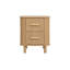 Suire 45cm W Manufactured Wood Bedside Table