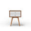 Mini table de chevet 2 tiroirs Williams-91383211