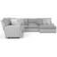 Canapé modulaire inclinable électrique en U Ziera-97582789