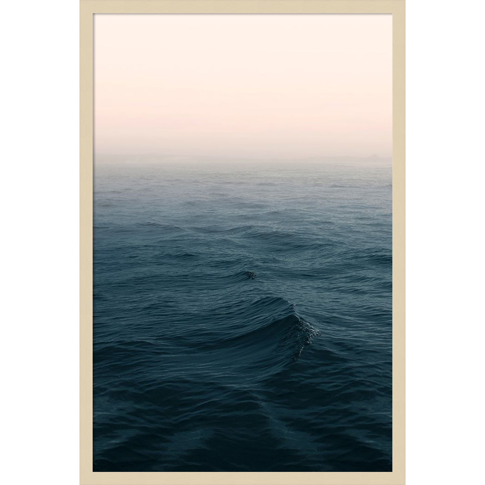 Ocean by Ian Winstanley, Brown, 22" W x 33" H