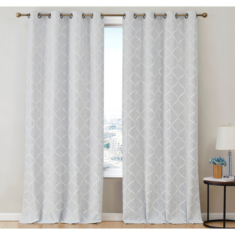 Temple Cloud Pair, White, 50" W x 96" L