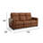 Broadway Leather Power Reclining Sofa with Power Headrests-848018259