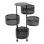 90 cm H x 34 cm W Utility Cart with Wheels