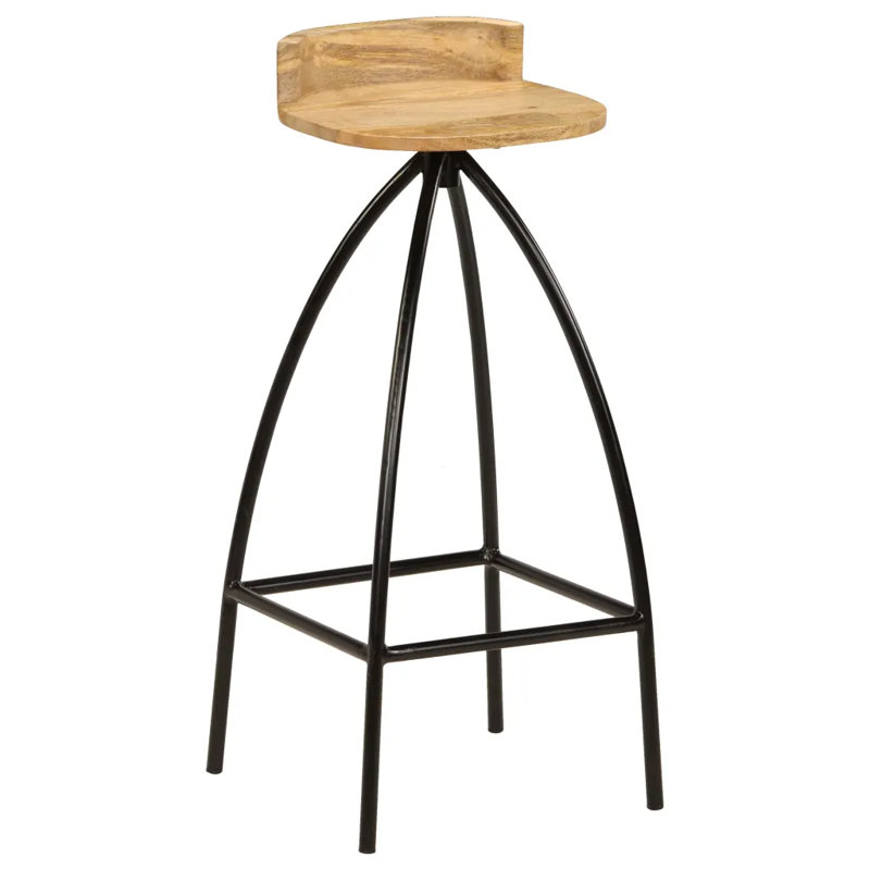 Alarni Counter Stool with Metal Frame