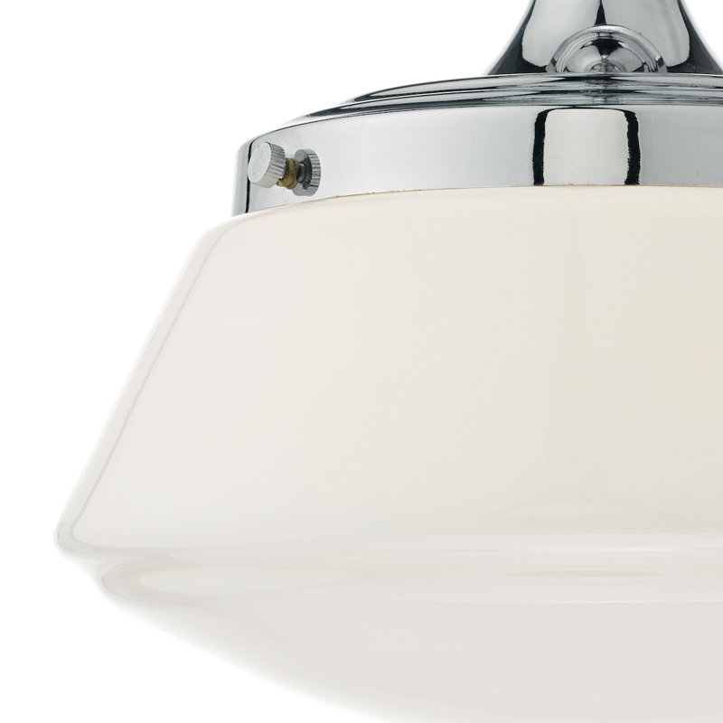 Lisette Glass Semi Flush Mount