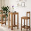 Square Outdoor Bar Table - 51 cm W 50 cm D
