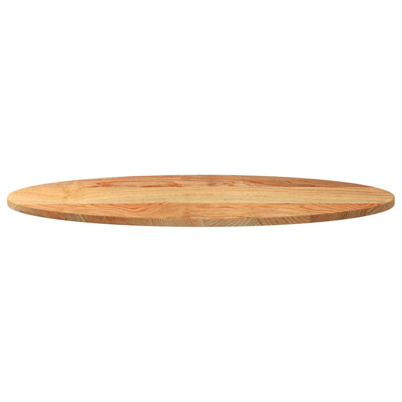 2-24 Solid Wood Table Top, 2cm H x 100cm W x 50cm D, Light brown
