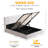 Gaillarde Hydraulic Lift Up Storage Upholstered Platform Bed-420109189-450275917