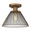 Plafonnier semi-encastré 1 lumière 8,25 po Searcy-1117284982