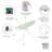 Brabantia Size B Medium Ironing Board with Steam Iron Rest-116239320