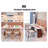 Light luxury rectangular dining table with a sintered stone tabletop and a solid wood frame-1610845848