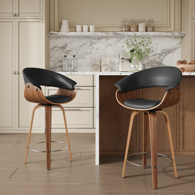 Tabouret de comptoir pivotant 26 po