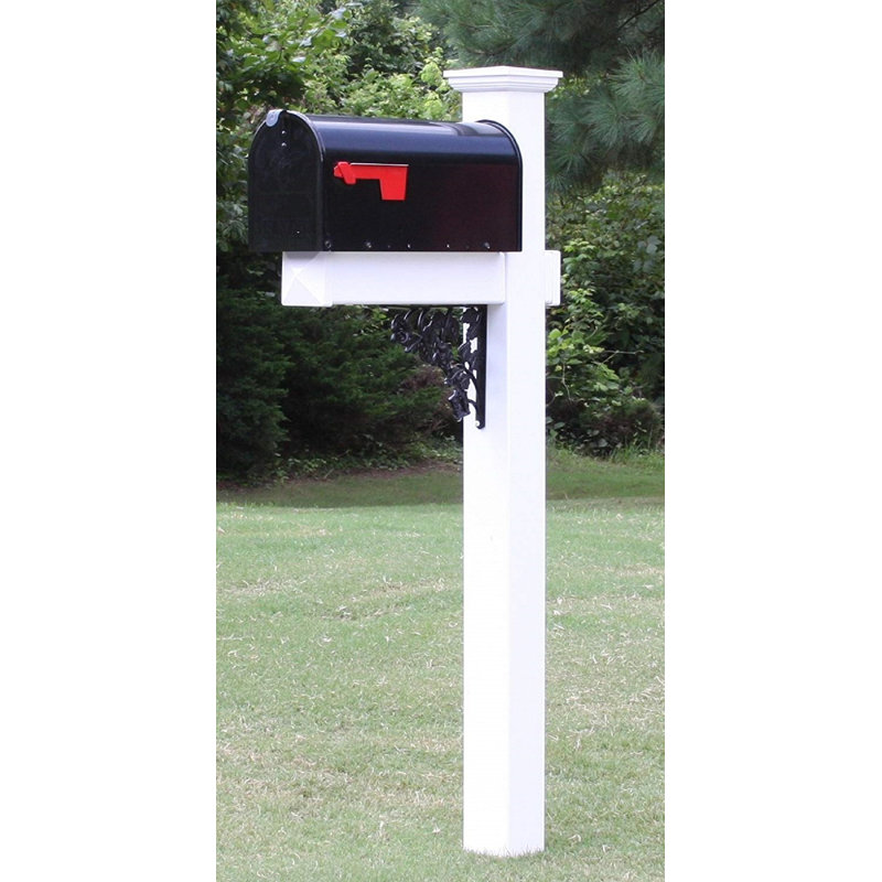 Boîte aux lettres Ford avec poteau inclus