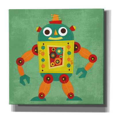 «Robot 1» par Nancy Lee, art mural sur toile
